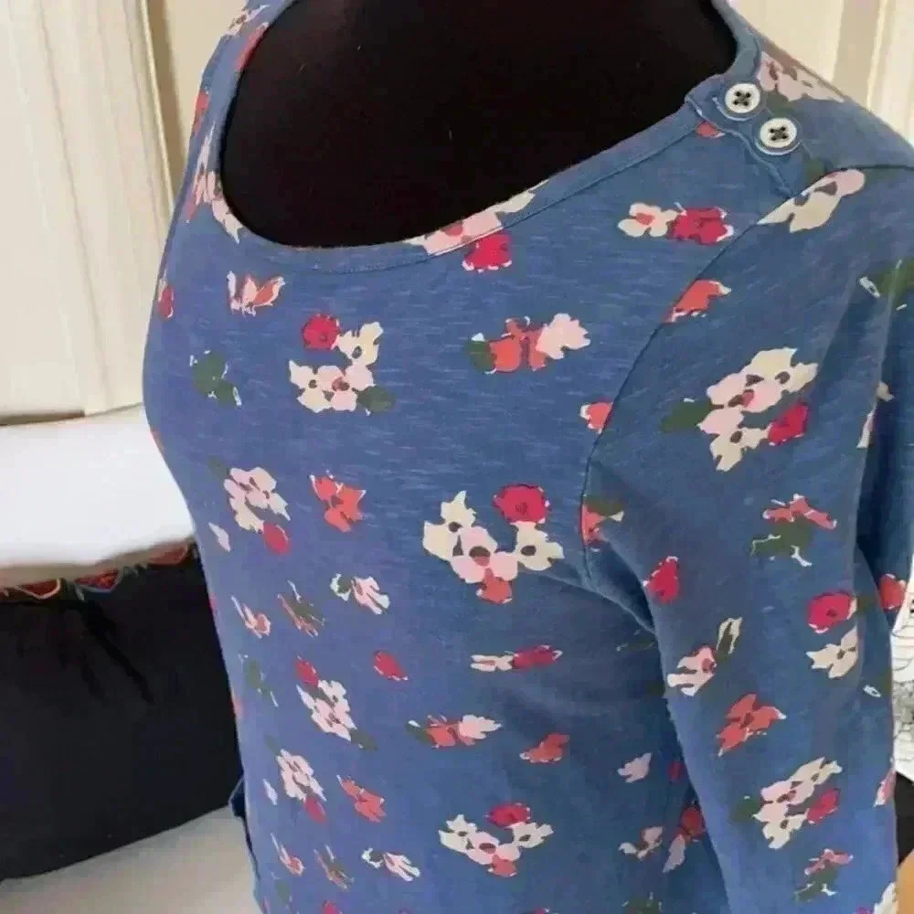 Boden floral pocket shift dress six
